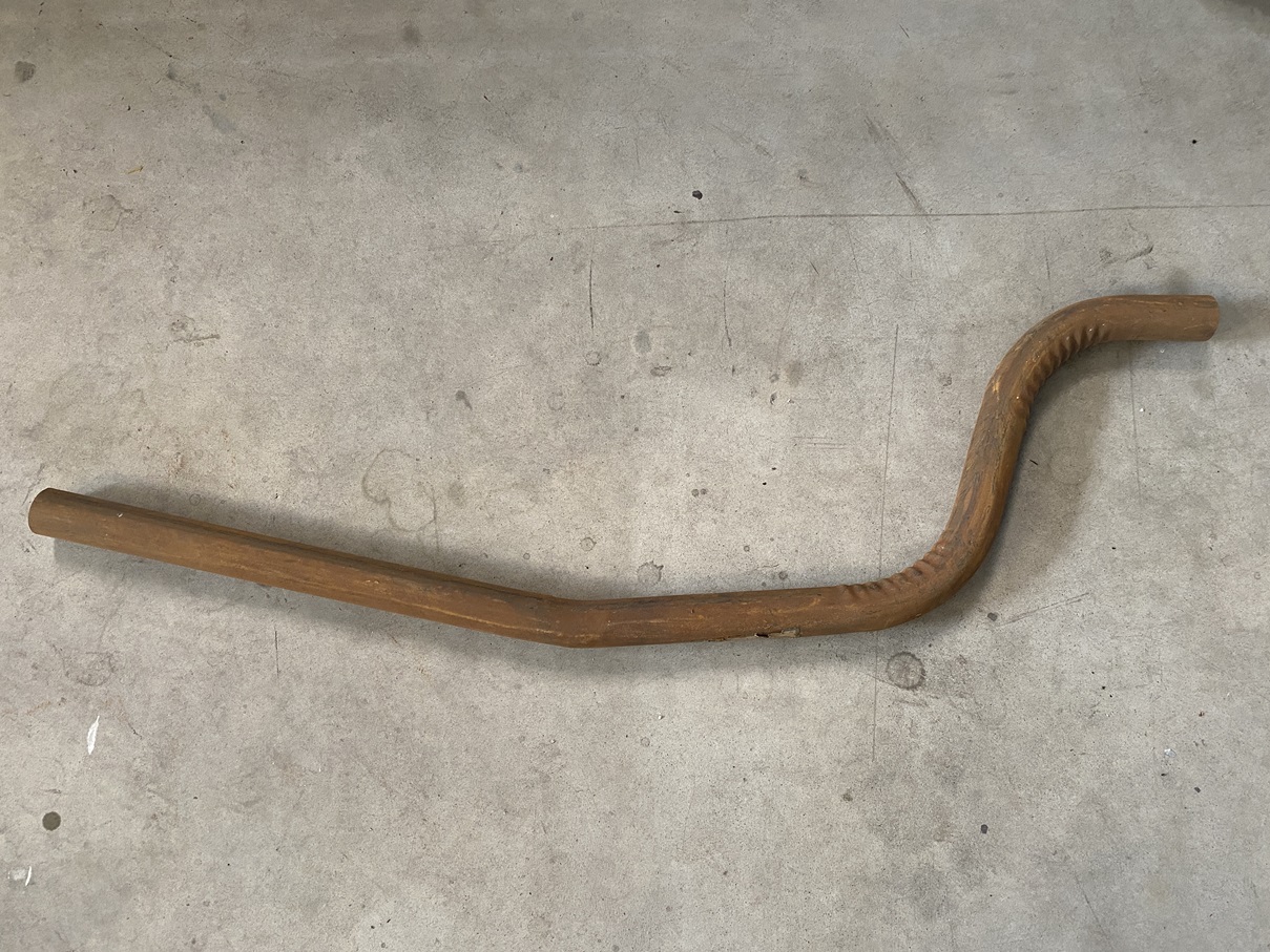 AUSPUFFROHR HINTEN 170S "NOS"