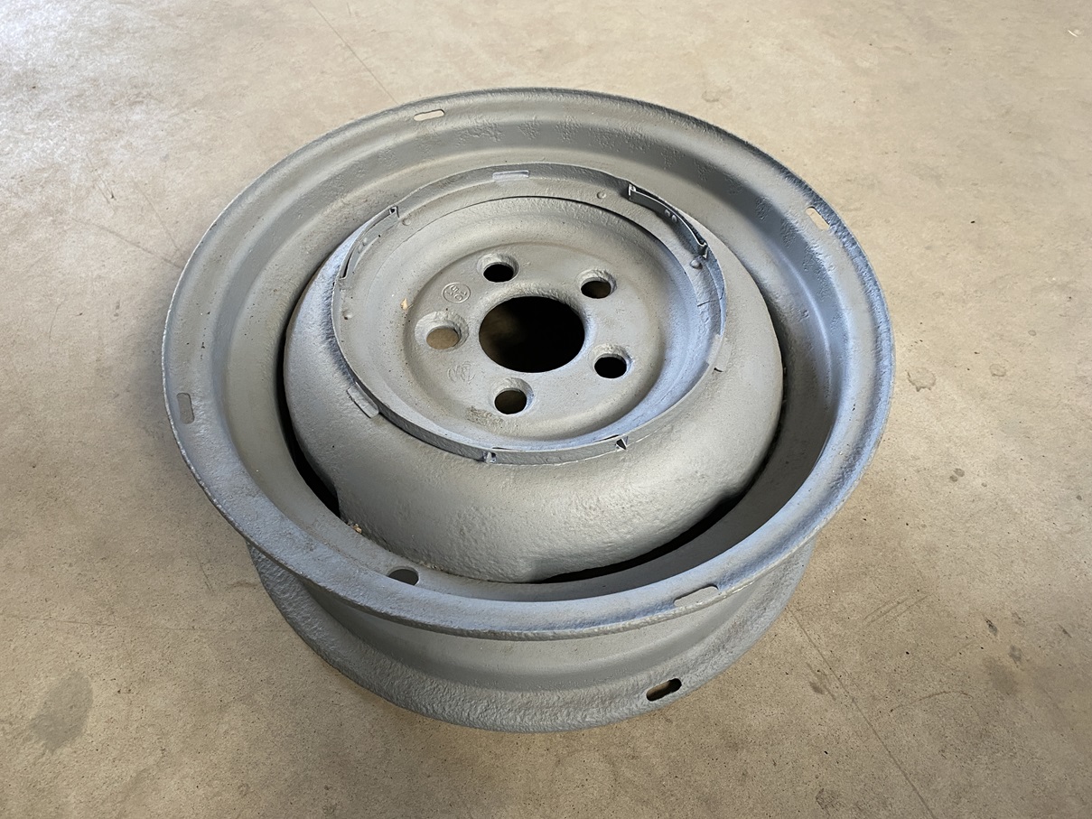 STAHLFELGE 5x15 GEBRAUCHT W186 W188