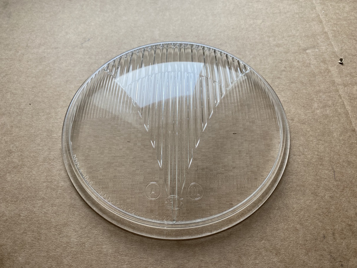 SCHEINWERFERGLAS Ø 200mm NOS "HELLA" K11121