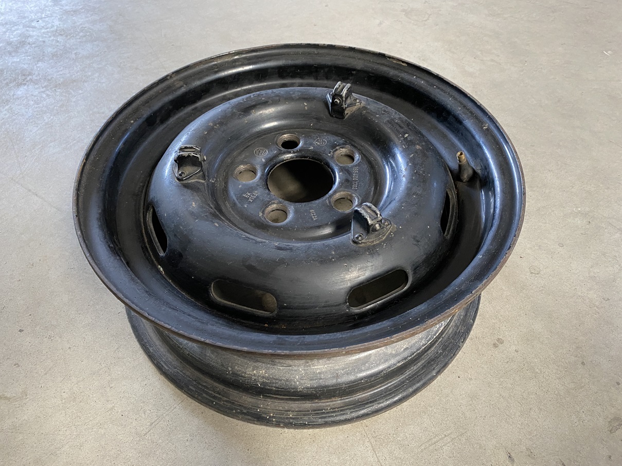 STAHLFELGE 5x15 GEBRAUCHT W186 W110 W111